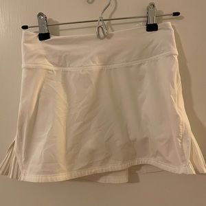 White Lululemon skirt size 4